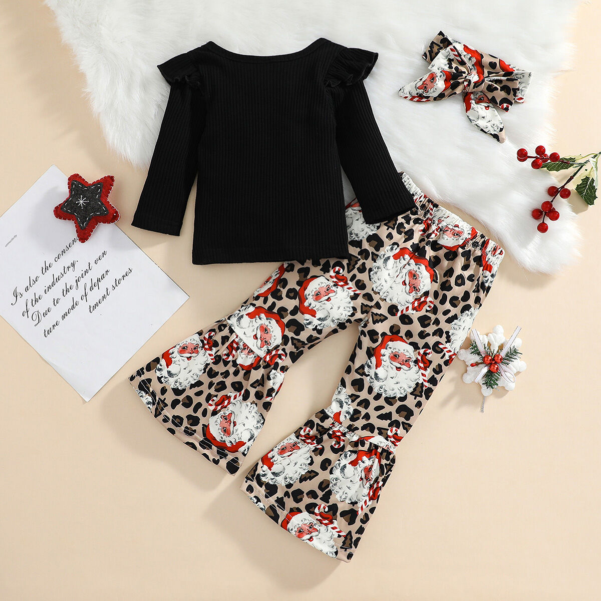 Black & Cheetah Santađź–¤
