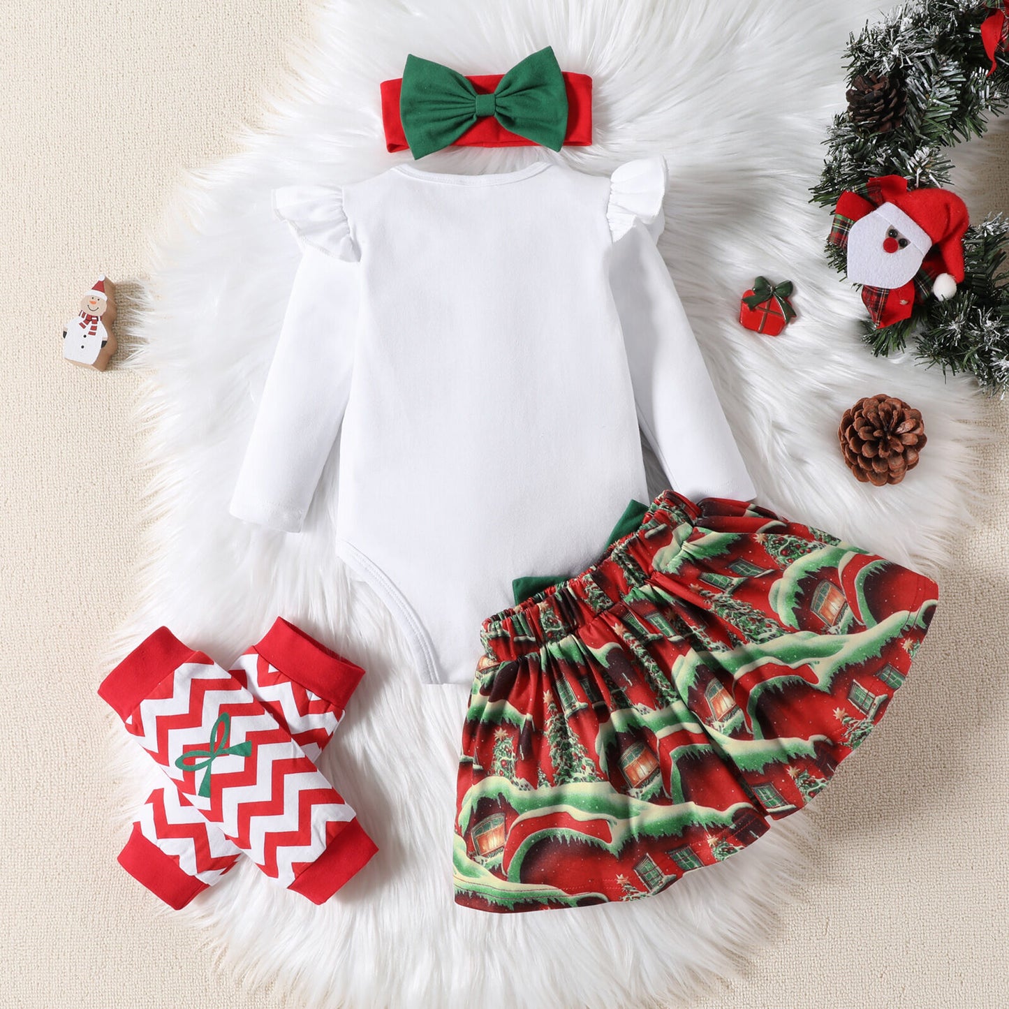 My 1st Christmas Reindeer Outfit🦌