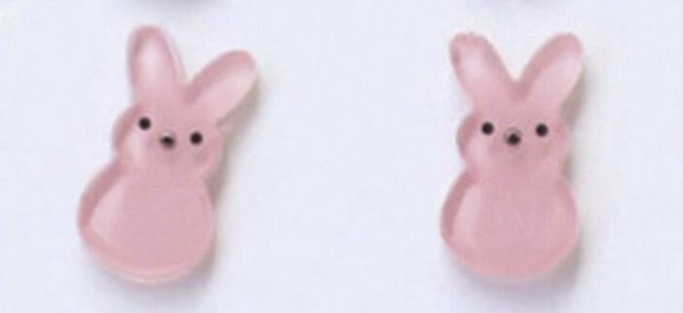 Easter Bunny Stud Earrings