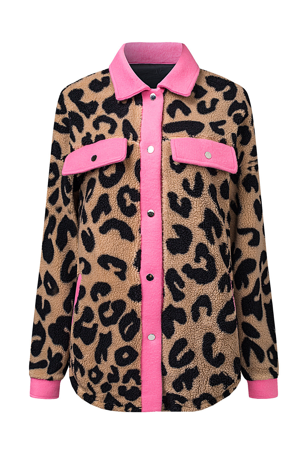 Cheetah Pink Shacket